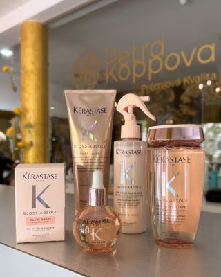 ✨ LIMITOVANÁ NABÍDKA: ZAZÁŘETE S GLOSS ABSOLU ✨ Dopřejte svým vlasům královskou péči s exkluzivní kolekcí Kérastase Gloss...